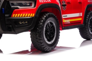 DODGE RAM 1500 RHO Voiture électrique autoportée 12V pour enfants Super Truck avec 4 roues à batterie rechargeables Fire Rescue Licensed DODGE RAM - Product Image 2