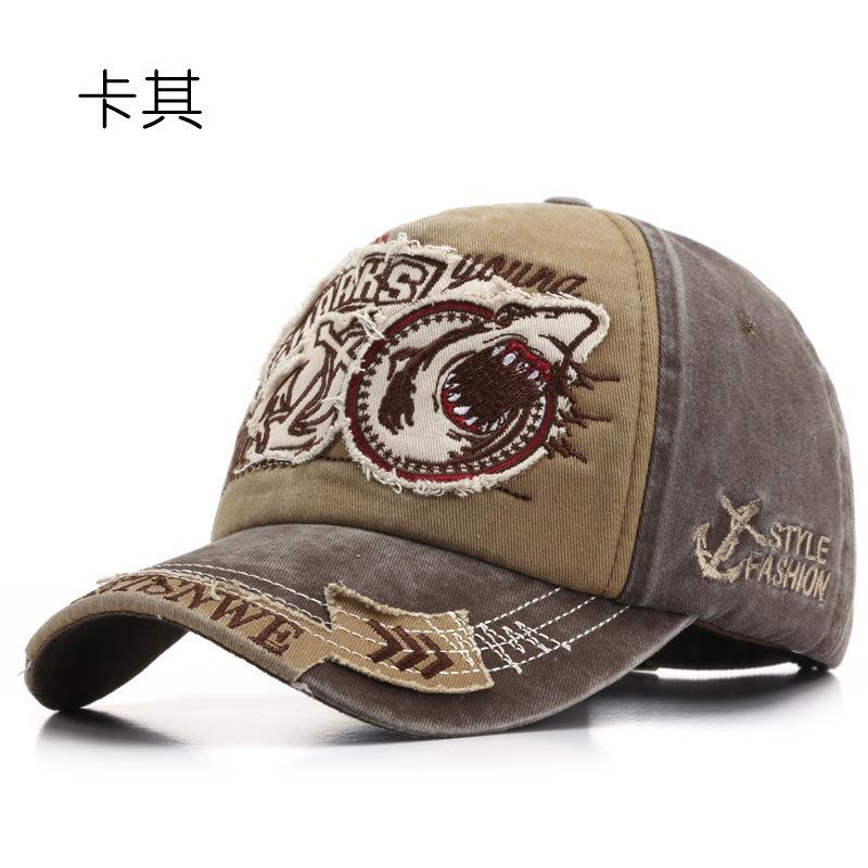 หมวกฉลามสีกากี