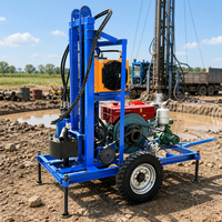 Mini-foreuse portable pour puits d'eau de 150 m, machine de forage de puits en Turquie, prix compétitifs