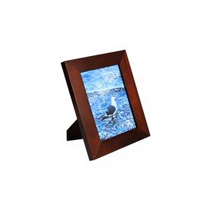 High Definition Glass Display Waterproof Horizontal Rectangle Modern Solid <b>Wood</b> <b>Photo</b> <b>Frame</b> for Table Top Display - Product Image 2