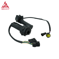 Siaecosys Twist Throttle K159 Universal Electric Motorcycle IPX7 Throttle Grip Combination Switch Non-contact Hall Sensor DC.