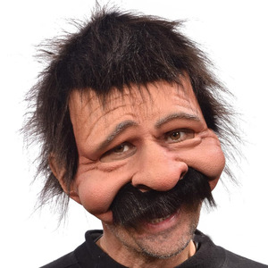 <span class=keywords><strong>Masque</strong></span> <span class=keywords><strong>réaliste</strong></span> en <span class=keywords><strong>latex</strong></span> pour le visage entier, visage de personne réelle <span class=keywords><strong>avec</strong></span> <span class=keywords><strong>cheveux</strong></span> naturels, accessoire de déguisement, accessoire de blague, couvre-chef. - Product Image 1