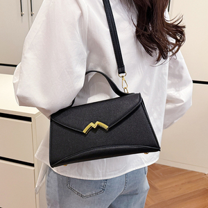 Bolso informal con cremallera hecho de cuero artificial, duradero y portátil. Maletín de Hombro. 2009 - Product Image 4