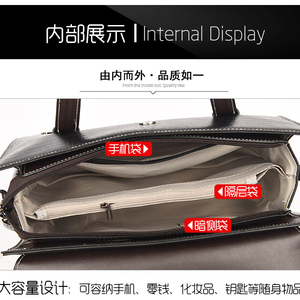 Bolsos de Mano de Piel Sintética para Mujer, Nuevos Bolsos de Hombro con Diseño Moderno para Mamá, Bolsos Bandolera Femeninos - Product Image 6