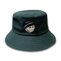 Chapeau Bob Personnalisable Beckon avec Accessoires Auto-agrippants pour Pêcheurs – Chapeau Seau Uni pour Enfants et Adultes