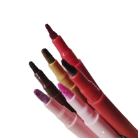 Crayon à lèvres longue tenue, résistant à l'eau, vegan, anti-bavures, avec logo personnalisé, vente en gros, marque privée, 8 couleurs