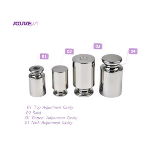 أوزان اختبار OIML، أوزان معايرة للموازين، فئة F2، 10 جرام، 20 جرام، 50 جرام، 100 جرام، أوزان قياسية مع صندوق بلاستيكي - Product Image 1