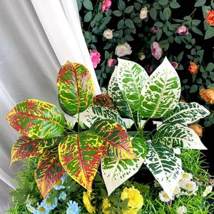Hot Bán Hoa Văn Phòng Nhân Tạo Cây Màu Xanh Lá Cây Lá Chi Nhánh Cho Trang Trí Nội Thất Đám Cưới Ngoài Trời Trong Nhà Trang Trí - Product Image 1