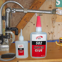 Colle liquide transparente Fengcai Super Glue pour plastique, bois, métal, artisanat et réparation, adhésif cyanoacrylate, colle instantanée