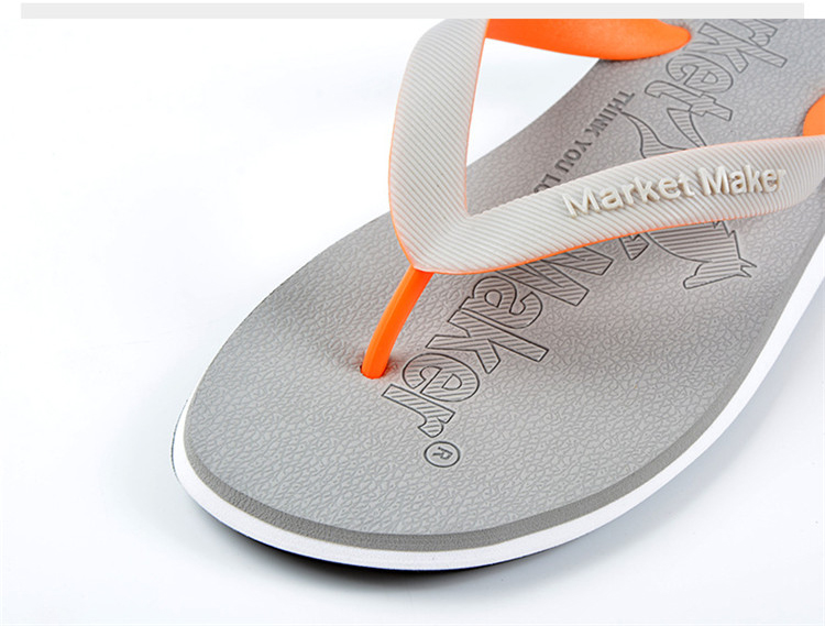 Latest Design Summer Casual Footwear Flat Slipper Outdoor Beach Non-slip Sandals Low Price Shoes Men Flip Flop Slipper