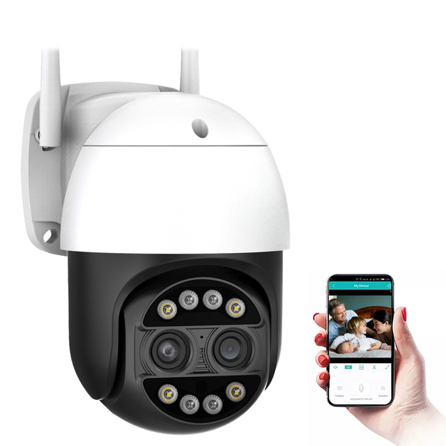 New Design 8MP 360 Security Wifi Camera PTZ Outdoor Wireless Network Camera With 8X Optical Zoom
