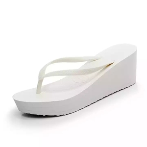 Mới đến chất lượng cao 6.5cm cao gót nêm phụ nữ PE duy nhất Dép <span class=keywords><strong>Flip</strong></span> <span class=keywords><strong>Flops</strong></span> - Product Image 4