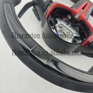พวงมาลัยรถยนต์ Alcantara LED ยอดนิยมสำหรับ BMW ซีรีส์ 3 ซีรีส์ 5 รุ่น F10 F20 F30 F90 F01 F02 - Product Image 4