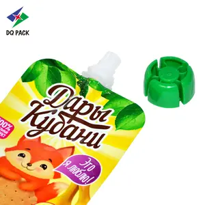 Packaging Shaping Bag 90r 130r 150r 180r 200r Baby Food Pouch Packaging Bags Fruit Shape Design Of Juice Bag Water Injection Pouch Bag