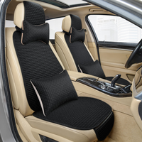 Rutschfester Moderner Polyester-Autositzbezug für Vordersitze, Komfortabler Sitzschutz für den Sommer