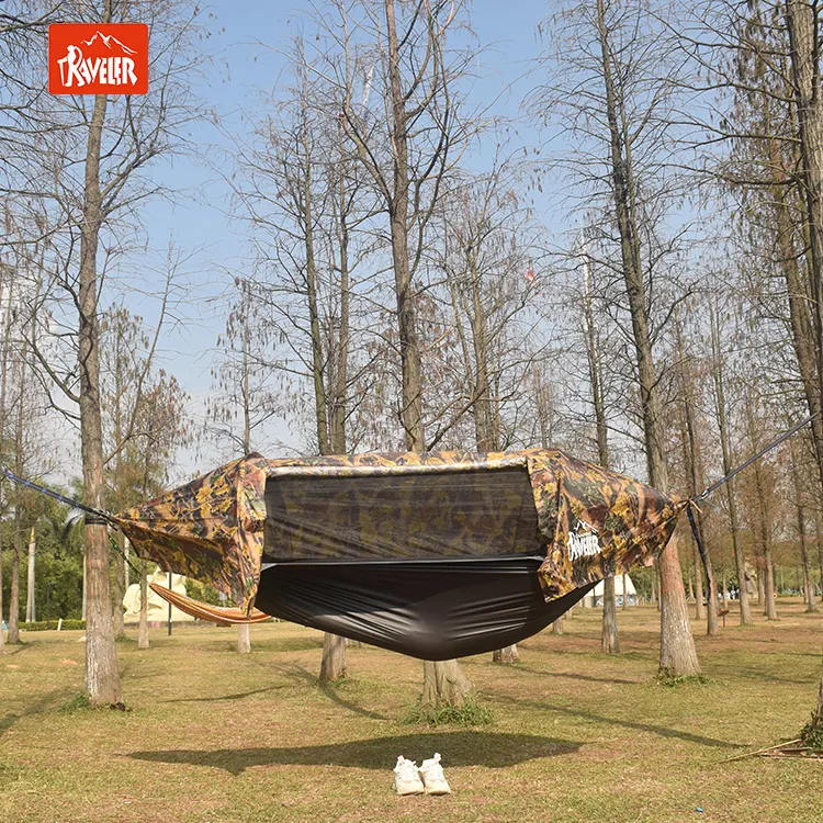Patent taşınabilir çadır hamak su geçirmez kamp hamak cibinlik ile