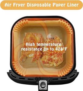 <span class=keywords><strong>COSORI</strong></span> Modern Air Fryer Accessories 6,3 \ "Square 3-5qt 50PCs Blister Box Papel de embalaje Revestimiento de aceite de silicona Otros esenciales - Product Image 6