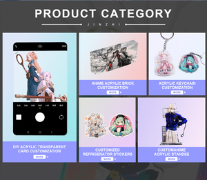 JINZHI Wholesale Creative DIY <strong>Keychain</strong> Transparent Acrylic Square Hexagon for Love Shape Plastic Creative <strong>Keychain</strong> for - Product Image 5