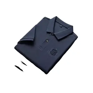 Индивидуальные высококачественные 52% хлопчатобумажные 48% спандекс красные рубашки для гольфа M L Xl Xxxl XXXXXXL рубашки поло с пользовательским логотипом