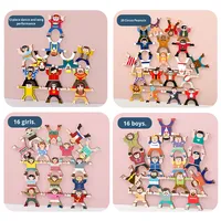 Jeu de construction en bois TikTok transfrontalier : Blocs empilables Hercules pour bébés et tout-petits – Jeu d'équilibre sur table pour parents et enfants