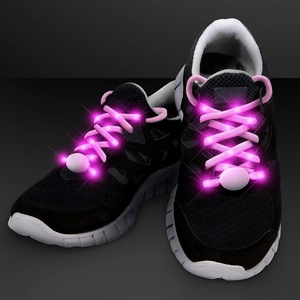 Lacets de chaussures LED lumineux en nylon, lacets LED clignotants pour les fêtes, la danse hip-hop, la course nocturne - Product Image 5