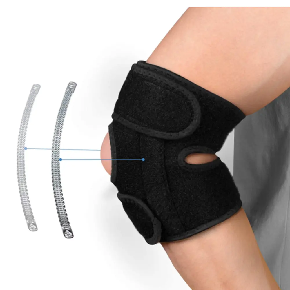 Elbow Brace Reversible Neopren Support Wrap für Gelenk, Arthritis Schmerz linderung, Sehnen entzündung, Wiederherstellung von Sport verletzungen