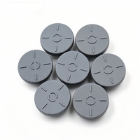 Bouchon en caoutchouc butyle gris, bouchon en caoutchouc butyle 13 mm 20 mm, vente en gros, haute qualité, stérile pour l'étanchéité des flacons injectables