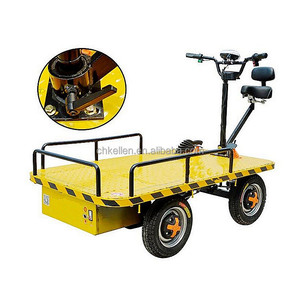 Factory Outlet Cargo <b>Transporter</b> Trackless Electric Flat Car for Factory <b>Transportation</b> - Product Image 3
