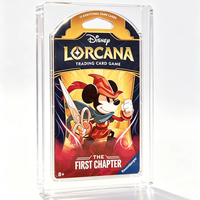 Boîtier de protection en acrylique personnalisé écologique de 5 mm pour Lorcana Blister Booster Pack, support de rangement rigide anti-poussière pour TCG