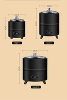 Pasteurisateur de yaourt en acier inoxydable 3,5L 8L 12L, neuf et d'occasion, pour machine de fermentation de jus et de bière agricole