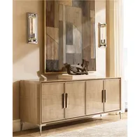 Sassanid OEM nouveauté mobilier de salon contemporain panneau Benoit ensemble de buffet 4 portes