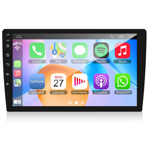 Universel 2 Din 10.1 pouces <span class=keywords><strong>grand</strong></span> écran tactile voiture lecteur Mp3 Android 11 CarPlay 32GB Radio avec prix d'usine - Product Image 1