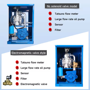 220V <span class=keywords><strong>Mini</strong></span> Mobiele Brandstofpomp Hoge Precisie Kunststof 40-70L/min Debietbereik voor Benzine Service & Olieoverdracht - Product Image 6
