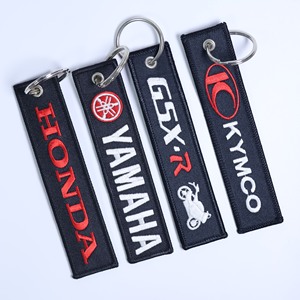 Llaveros Bordados Personalizados para Autos y Motocicletas, Fabricación de Llaveros Promocionales con Logotipo, Anillos para Llaves, Etiquetas para Llaves, Diseño de Logotipo - Product Image 1