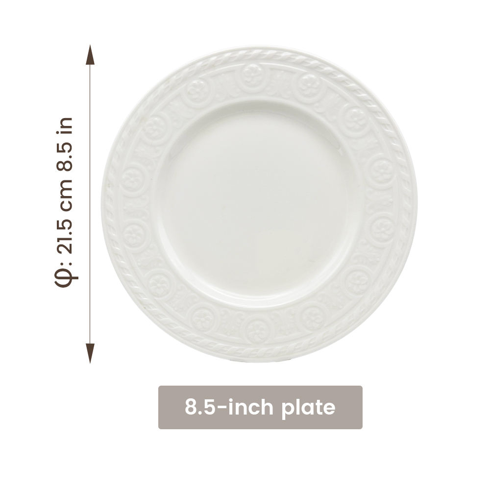 8.5" plate