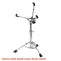 Adjustable Height Portable Snare Drum Stand - Instrument Holder Base Drum Bracket for 12'' to 14'' Diameter Drums