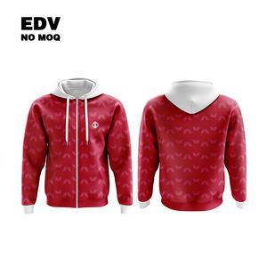 Cómodo para usar durante todo el día Venta caliente Diseño libre Hombres Comfort Sports Zipper Hoodie - Product Image 5