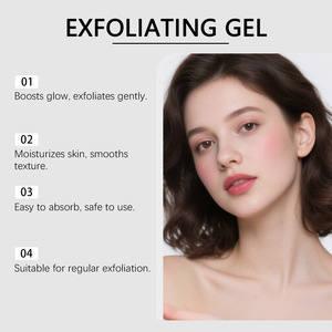 Gel exfoliante de azúcar amarillo, limpieza facial suave, hidratante, no aprieta, sedoso, refrescante, cuidado de la piel - Product Image 5