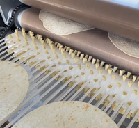 Machine à fabriquer des pains roti, chapati, pita, lavash et tortillas, ligne complète