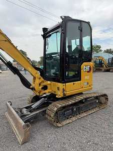 Excavadora Mini Cat 303CR Original de Caterpillar, Maquinaria de Construcción Hidráulica Compacta de 3 Toneladas con Tractor de Alta Eficiencia - Product Image 2
