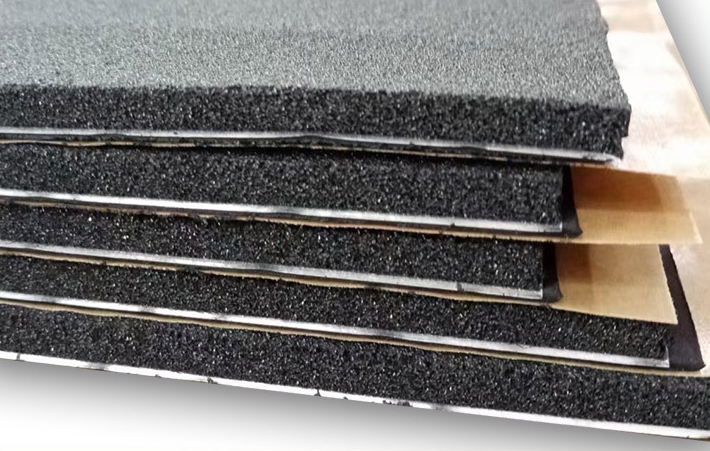 Self Adhesive 3 Materials Car Soundproof