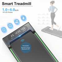 Tapis de course électrique pliable intelligent nouvelle conception 2026 avec écran LED et télécommande pour l'exercice