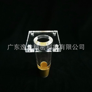 Acrylic <b>Sofa</b> Legs Transparent <b>Gold</b> Decor Modern Heavy Duty Furniture Support Living Room Use - Product Image 3