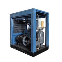 Compresseur d'air Kaishan 15HP avec réservoir et sécheur, idéal pour un fonctionnement continu dans les usines textiles, performances fiables