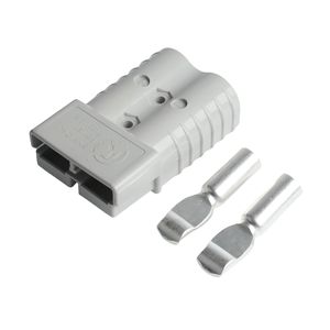 Piezas de carretilla elevadora de alta calidad 350A doble Polo 2 pines <span class=keywords><strong>enchufe</strong></span> de alimentación automotriz eléctrico conector <span class=keywords><strong>bipolar</strong></span> con mango y cubierta antipolvo - Product Image 4