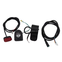Kit Contrôleur de Trottinette Électrique 36V 350W avec Tableau de Bord et Accélérateur pour Pièces et Accessoires de Trottinette Électrique Xiaomi M365