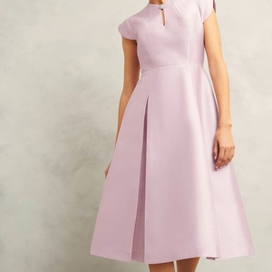 Robe Longue Plissée Élégante et Respirante pour Femme – Collection Printemps-Été 2025 – Style Décontracté et Uni - Product Image 2