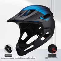 Nouvel arrivage Casque intégral Casque de vélo de montagne avec protection complète Casques de vélo avec revêtement en maille respirante