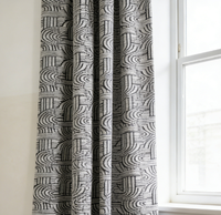 Fournisseur en gros de rideaux occultants en tissu polyester de haute qualité pour bureaux et chambres