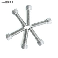 DIN912 Vis à six pans creux Boulon Grade 8.8 12.9 Acier inoxydable Boulon en acier au carbone Boulon moleté à tête cylindrique Boulon à six pans creux